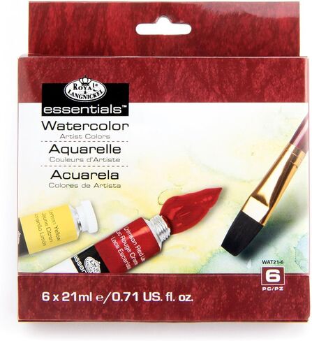 Royal & Langnickel Watercolor Artist Tube Paint, 21ml, 24-Pack in Kuwait