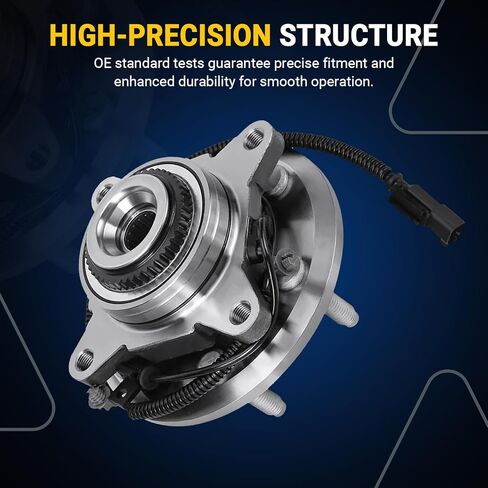 AUTOCLUB 13.78" Front Brake Kit, for 2011 2012 2013 2014 Lincoln Navigator Ford Expedition Brakes and Wheel Bearing Hub, for 2010 2011 2012 2013 2014 Ford F-150 Brakes, Drilled and Slotted Replacement in Saudi Arabia