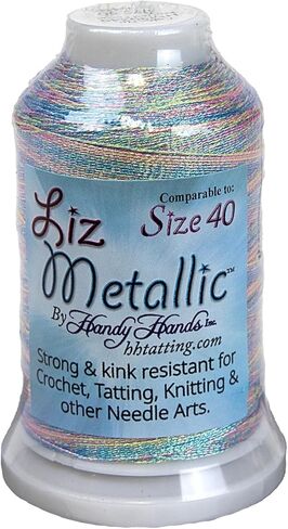 Liz Metallic Size 40 Cone: Frosted Pastel, HM40349 in Saudi Arabia