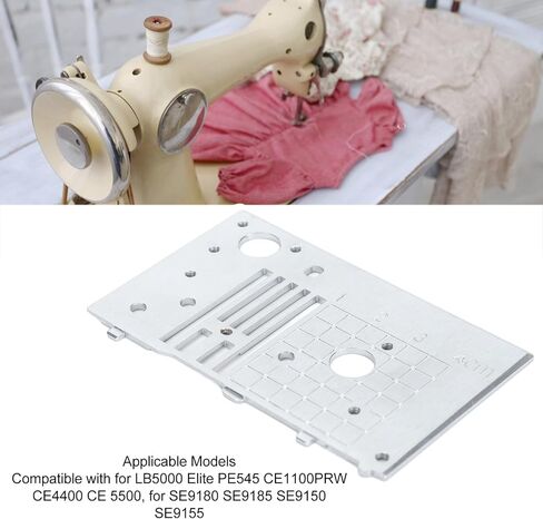 لوحة إبرة غرزة مستقيمة من HEEPDD، استبدال لوحة الآلة المرفقة لـ CE1100PRW CE4400 CE5500 SE9180 SE9185 SE9150 SE9155 LB5000 PE545، قدم ضاغط عالمي مضاد للتآكل للحلق in Kuwait