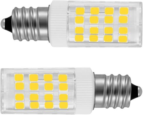 2 Pack LED Light Bulbs for Sewing Machine, 4W 110-130V Warm White 3000K, Screw Base Non-Dimmable Replacement Bulbs in Saudi Arabia