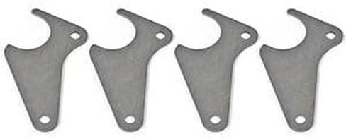 JEGS Ladder Bar Axle Housing Brackets | 4 Per Package | Made In USA | Fits 3 1/8 in. Diameter Axle Tubes | 3/16 in. Thick Mild Steel | 5/8 in. Mounting Holes in Saudi Arabia