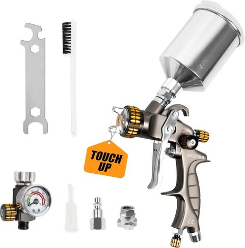 BEETRO Aluminum Cup for HVLP Professional Gravity Feed Air Spray Gun TC0555 in Saudi Arabia