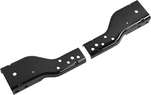 KUAFU Rear Bumper Bracket Compatible with 1998-2003 Chevy Chevrolet S10 SS Xtreme ZR5 GMC Sonoma SLE Replacement for GM1166116 GM1167116 15719939 15719940 LH & RH Steel Powder Coated Black in Saudi Arabia