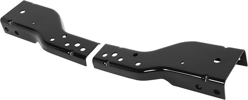 KUAFU Rear Bumper Bracket Compatible with 1998-2003 Chevy Chevrolet S10 SS Xtreme ZR5 GMC Sonoma SLE Replacement for GM1166116 GM1167116 15719939 15719940 LH & RH Steel Powder Coated Black in Saudi Arabia