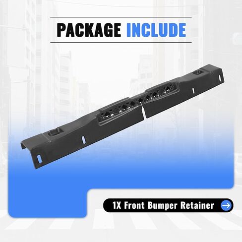 KUAFU Front Bumper Retainer Compatible with 2005-2013 Chevrolet Corvette Replacement for 15896308 Plastic (PP+GF30) Black in Saudi Arabia