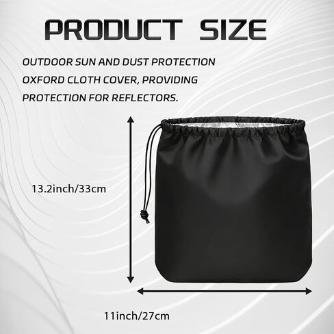 Side Mirror Covers Car Rear View Mirror Cover, Side Rearview Mirrors Protector Oxford Fabric Waterproof Snow Guard, Universal Winter Car Accessories for Defense Rain Frost Ice Bird Poop(4PCS) in Saudi Arabia