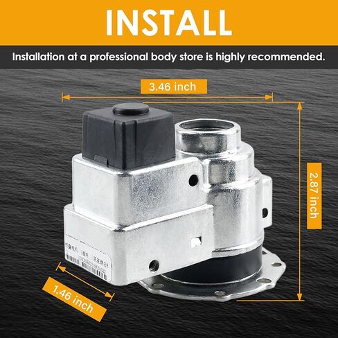 Power Folding Door Mirror Motor Left/Right Compatible with 2007-2013 GMC Yukon Sierra，2007-2013 Chevrolet Tahoe Suburban Silverado, 2007-2013 Cadillac Escalade&‎GM0817558, 20756891 TASAN RACING in Kuwait
