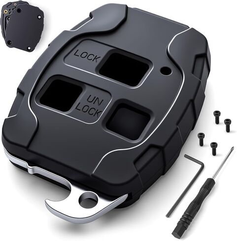Key Fob Cover Case Shell for Lexus,No Programming Needed,Repair for Cracked RX350 ES350 GX460 is LS Keys,Premium Durable,Scratch-Resistant,304 Stainless Steel Bottle Opener in Saudi Arabia