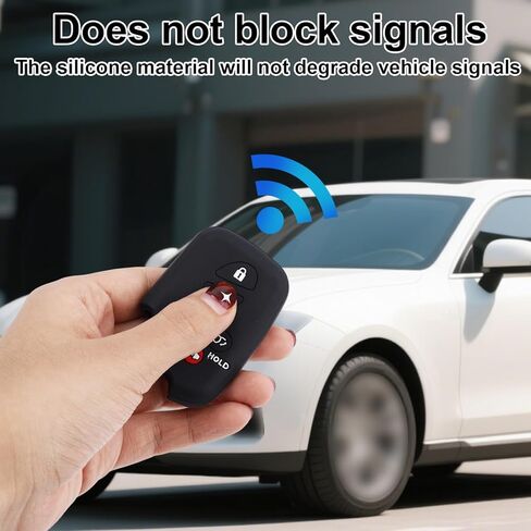 2pcs Key Fob Cover, 4-Button Silicone Car Key Case Protector Compatible with GX460 GS350 GS450h ES350 IS250 IS350 CT200h LS460 LS600h LX570 RX350 RX450h Smart Remote Holder in Saudi Arabia