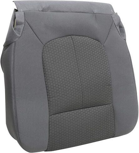 Mythoria Front Driver Bottom Replacement Leather Seat Cover Gray （#1S 2S or 3S） Compatible with Ford F250 F350 F450 F550 XLT 2011 2012 2013 2014 2015 2016 in Saudi Arabia