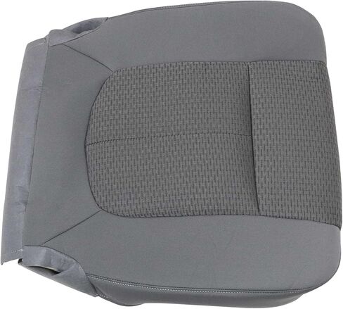 Mythoria Front Driver Bottom Replacement Leather Seat Cover Gray （#1S 2S or 3S） Compatible with Ford F250 F350 F450 F550 XLT 2011 2012 2013 2014 2015 2016 in Saudi Arabia