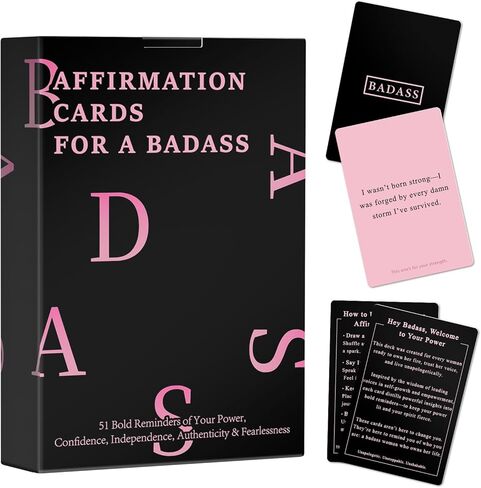 Affirmation Cards For Women, Inspirational Gifts For Girl, Daily Positive Affirmations For Women, Friend Gifts, And Self-Care Items in Saudi Arabia