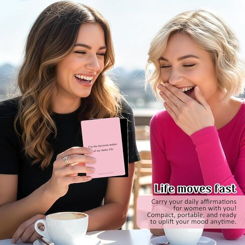 Affirmation Cards For Women, Inspirational Gifts For Girl, Daily Positive Affirmations For Women, Friend Gifts, And Self-Care Items in Saudi Arabia