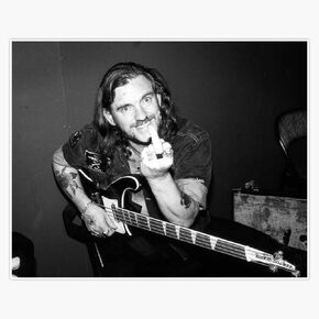 MAGNET Lemmy Kilmister Magnetic Vinyl Sticker Decal Magnet 5" in Kuwait