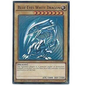 Yugioh Ultra Rare Card Blue Eyes White Dragon Limited Edition CT13-EN008 by Yu Gi Oh!_AB in Saudi Arabia