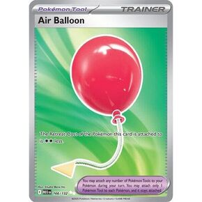 Pokemon - Air Balloon 166/132 - Mega Evolution Full Art - Single Card in Saudi Arabia