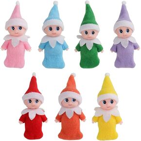 7 PCS Mini Baby Elf Twins Kindness Elves Craft Set Tiny Dolls for Girls Boys Kids Adults (Pack of 7 Pieces) in Saudi Arabia
