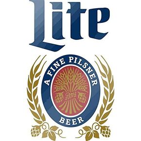 LITE (A FINE Pilsner) ملصق البيرة لصائق نافذة ملصقات للسيارة متعددة الأشكال الفينيل 5" in Kuwait