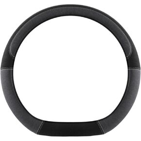 Car Steering Wheel Covers for Hyundai Sonata/Creta/Sonata/Cargo, Comfortable and Non-Slip car Steering Wheel Protective Cover, Interior Accessories,A-Black-Type D in Saudi Arabia