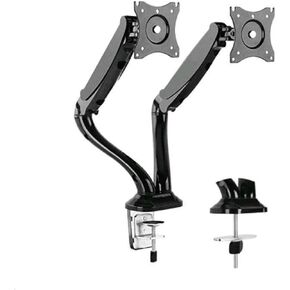 Dual arms for Desktop mounting Bracket with Gas Springs and Full Motion for 17-27 inch Screens in Saudi Arabia
