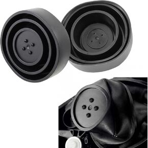 2 PCS Car Forward Light Dust Cover, Front LED Light Housing Seal Cap, Waterproof Carlight Protective Cover, Conversion Accessory for 2.5" 2.75" 3.5" 4" Bulb Opening (Black) in Saudi Arabia