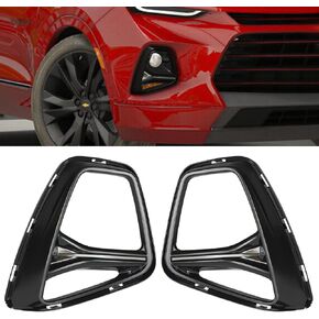 Front Fog Lamp Bezel Light Trim Cover Bezel Grille For 2019 2020 2021 2022 Chevy Blazer Premier Models Left Driver Side Replaces #84538967, 84538966 (Left) in Saudi Arabia