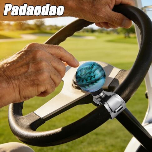 Turning Spinner Knob, Steering Wheel Booster Driving Suicide Knob Fit for Most Agricultural Tractors Forklifts Lawn Mowers, Dark Green in Saudi Arabia