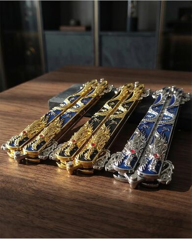 Butterfly Dragon Lover Gift Set - Blunt Non-Sharp Mythical Collectible(1210C) in Saudi Arabia