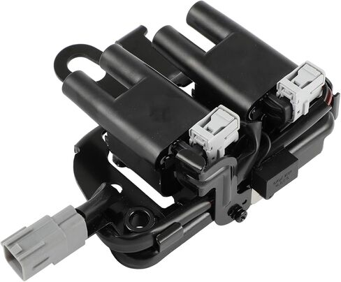 ECCPP UF419 1 Ignition Coils wilth 4503 SP1013 4 Iridium Spark Plugs wilth 7962 4 Wires coils packs for Hyundai Elantra 2003-06,for Hyundai Tiburon 2003-08,for Hyundai Tucson 2005-09 2.0L in Kuwait