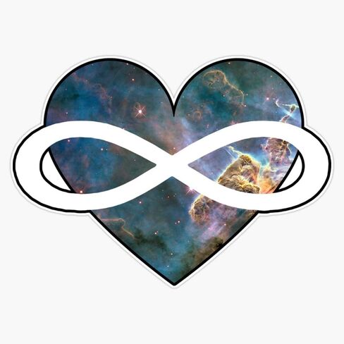 MAGNET Polyamory Magnetic Vinyl Sticker Decal Magnet 5" in Kuwait