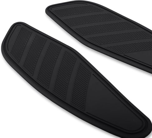 Motorcycle Non-Slip Rubber Gas Tank Pads with Knee Grips - 2-Piece Traction Side Protectors Compatible with Yamaha XSR700 (18-25) Tank Pad in Saudi Arabia