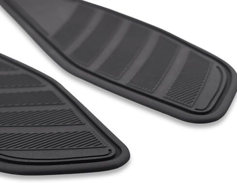 Motorcycle Non-Slip Rubber Gas Tank Pads with Knee Grips - 2-Piece Traction Side Protectors Compatible with Yamaha XSR700 (18-25) Tank Pad in Saudi Arabia