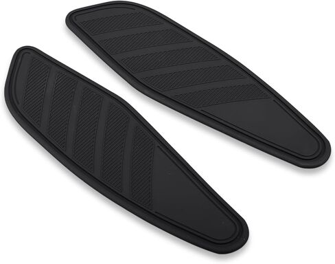 Motorcycle Non-Slip Rubber Gas Tank Pads with Knee Grips - 2-Piece Traction Side Protectors Compatible with Yamaha XSR700 (18-25) Tank Pad in Saudi Arabia