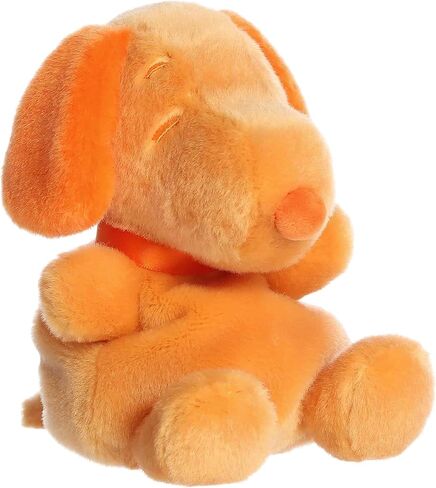 Aurora® Adorable Peanuts® Snoopy Color Collection Palm Pals™ الحيوانات المحشوة - ألعاب مرخصة رسميًا لجميع محبي سنوبي - هدية حنين للبالغين واحتفالات أعياد الميلاد - برتقالية 5 بوصات in Kuwait