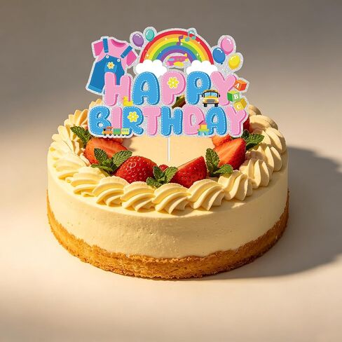 Rachell Teacher Birthday Cake Topper Pink Glitter Cartoon English Teacher Themed Party Decorations For Rachel Girl Rainbow Party Supplies in Kuwait