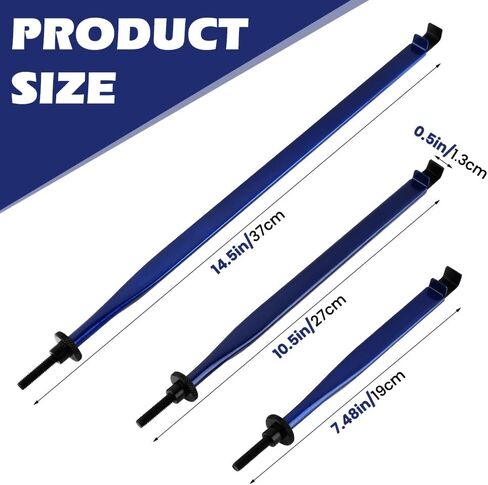 3Pcs Extension Clamp Set, 3-Size Wrench Extender Tool, Stainless Steel Clamp Adapter for Vise Grips, Pipe Wrench & Hose Clamp, Multi-Tool for Tight Spaces in Saudi Arabia