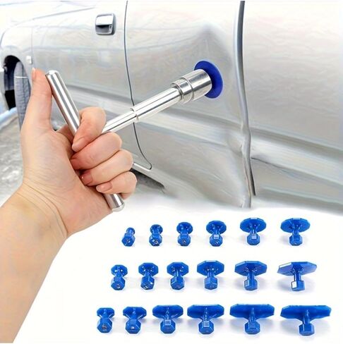Manual Vehicle Dent Repair Kit 19 Tools for Car Body Panel Adjustment and DIY Maintenance in Kuwait