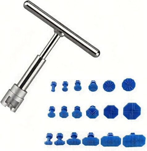 Manual Vehicle Dent Repair Kit 19 Tools for Car Body Panel Adjustment and DIY Maintenance in Kuwait