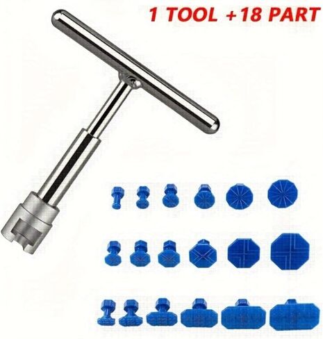 Manual Vehicle Dent Repair Kit 19 Tools for Car Body Panel Adjustment and DIY Maintenance in Kuwait