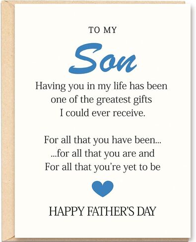 Father's Day Card for Father To Be, Dad to Be, Expecting Dad, Proper Size Premium Cardstock with Envelope, Heartwarming Gift for Celebration, Ideal for Baby Announcement and Family Celebration in Saudi Arabia