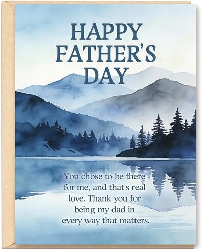 Father's Day Card for Father To Be, Dad to Be, Expecting Dad, Proper Size Premium Cardstock with Envelope, Heartwarming Gift for Celebration, Ideal for Baby Announcement and Family Celebration in Saudi Arabia