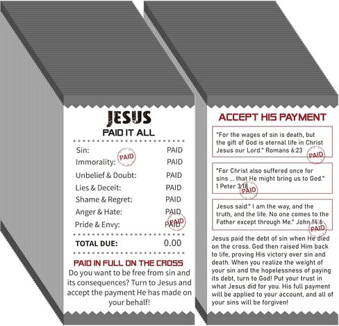 240 PCS Gospel Tract Card 3.5 x 2 Inches 12 Styles Plan of Salvation Cards Inspirational Bible Verses Bookmark Pocket Holy Postcards for Christian Gift Ministering Tool in Saudi Arabia