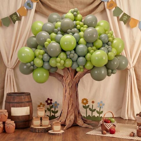 DIY Gaint Balloons 3D Tree Classroom Bulletin Board Set Large Kraft Craft Cardboard Tree for Room Wall Jungle Safari Party Boho Arch Backdrop Chalkboard School Baby Shower Party Decor in Saudi Arabia