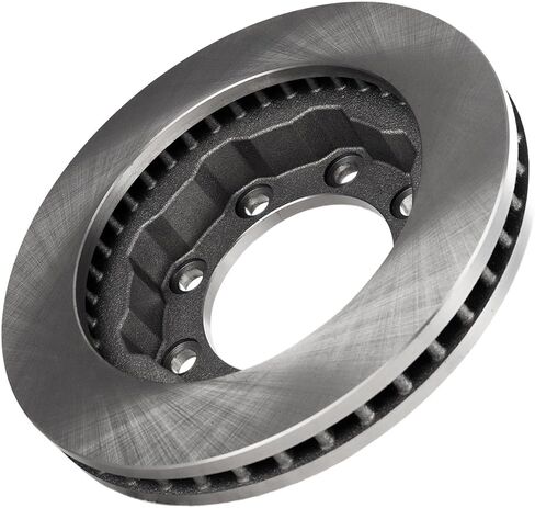 Replacement Disc Brake Rotor Compatible with Dodge W250 (5.2L V8 Gas) Front Driver/Passenger Side - Dana 60 4500 lb Front Axle (1990-1993) in Kuwait