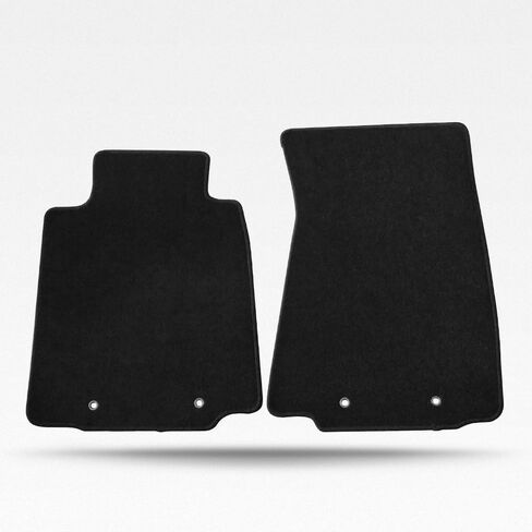 Car Floor Mat, Compatible with 2009-2020 Nissan 370Z, Nylon Black Floor Liner Carpet Set, 2PCS in Kuwait