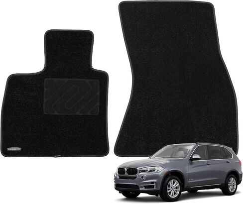 WENNEBIRD Superior Carpet Floor Mats for 2019-2026 BMW X5 (G05), X5M (F95), 0.6-Inch Ultra-Thick, Noise-Reducing, All-Weather Waterproof Anti-Slip – 3-Pc Set in Kuwait