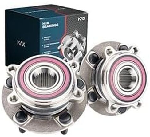 KAX 513347 Pair Front Wheel Bearing and Hub Assembly fit for 2013-2022 Mazda CX-5,for 2014-2019 Mazda 6,5 Lugs in Saudi Arabia