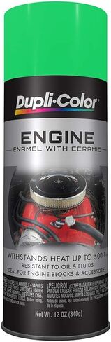 Dupli-Color (EDE164107-6 PK Grabber Green Engine Enamel مع السيراميك - 12 أونصة. إيروسول، (علبة مكونة من 6) in Kuwait