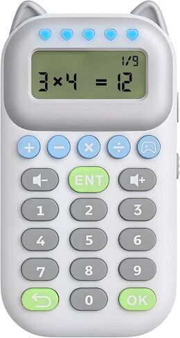 Umimile Math Games for Kids Ages 4-12 – Portable Math Toy with 4 Fun Modes, Rechargeable, Travel-Friendly – 50,000+ Addition, Subtraction, Multiplication, Division Questions in Saudi Arabia